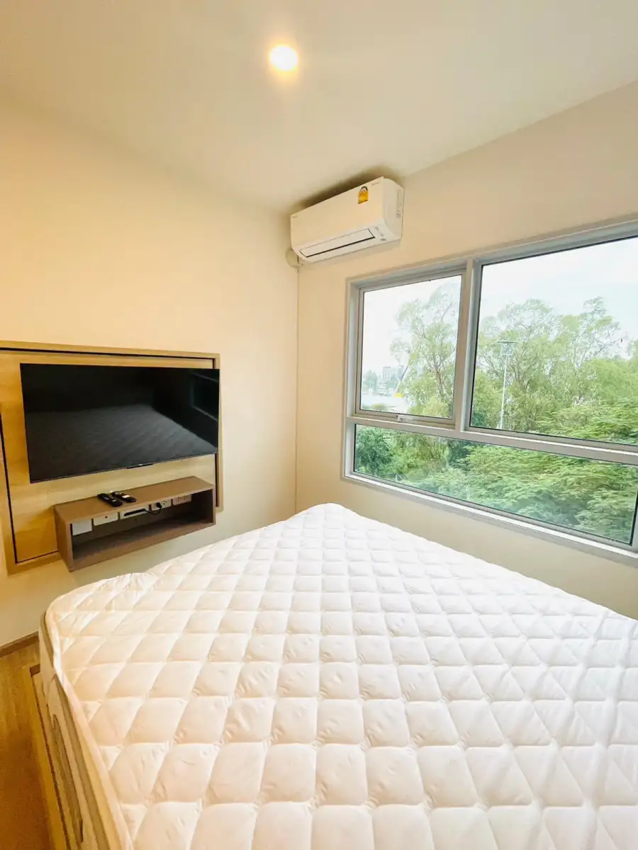 ให้เช่าคอนโด Escent Ville Ayutthaya 2ห้องนอน 2 ห้องน้ำ มีอ่างในตัว