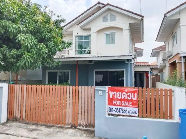 ขายบ้านเดี่ยว 60ตรว.พร้อมอยู่ 3น 2น้ำ ม.คาซาลิน่า2 นิมิตใหม่ มีนบุรี